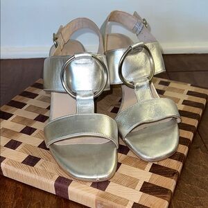 Brenda Zaro Metallic Women's Sandals